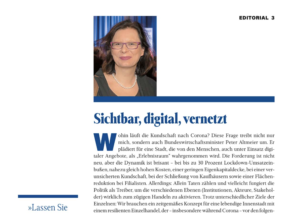 Sichtbar, digital, vernetzt - Gastbeitrag für die IHK Mainfranken